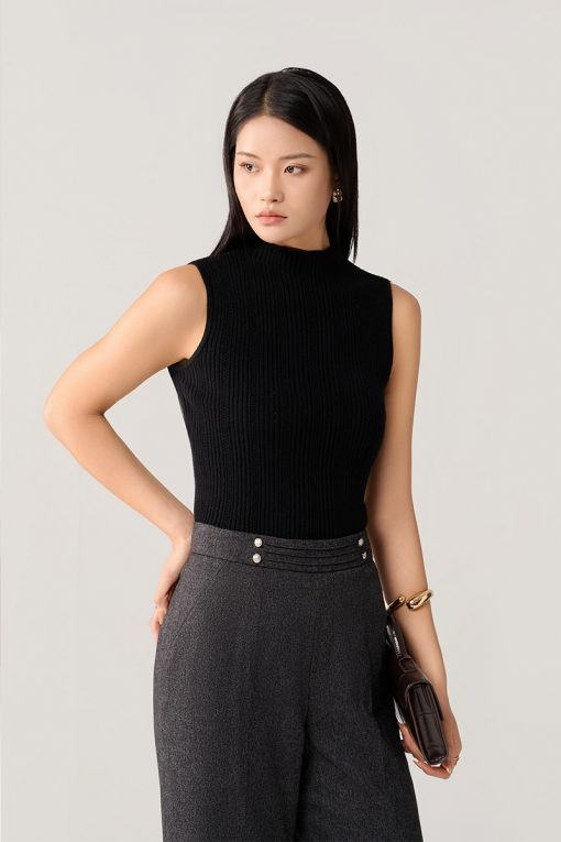 Áo Len SN cổ leo hoạ tiết sọc