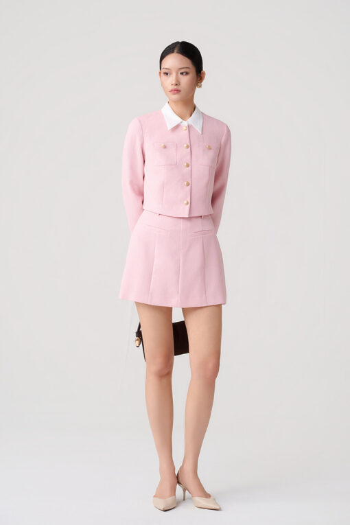 Quần sooc giả váy diễu moi giả