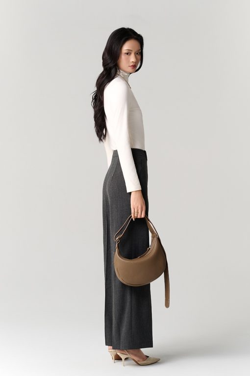 Áo thun DT dáng ôm cổ lọ