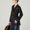 Áo khoác lửng tay raglan kẹp D kèm đai Áo khoác lửng tay raglan kẹp D kèm đai
