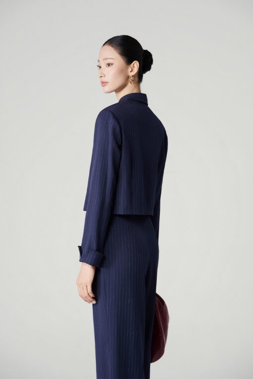Áo kiểu DT croptop 2 hàng cúc