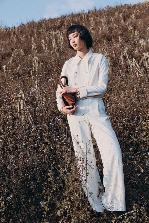 Quần suông xếp ly đè cơi giả TT