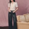 Áo kiểu croptop nắp túi can cầu ngực