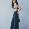 Áo Len SN dệt lỗ phối kẻ
