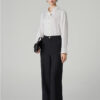 Quần suông tweed túi chéo TT