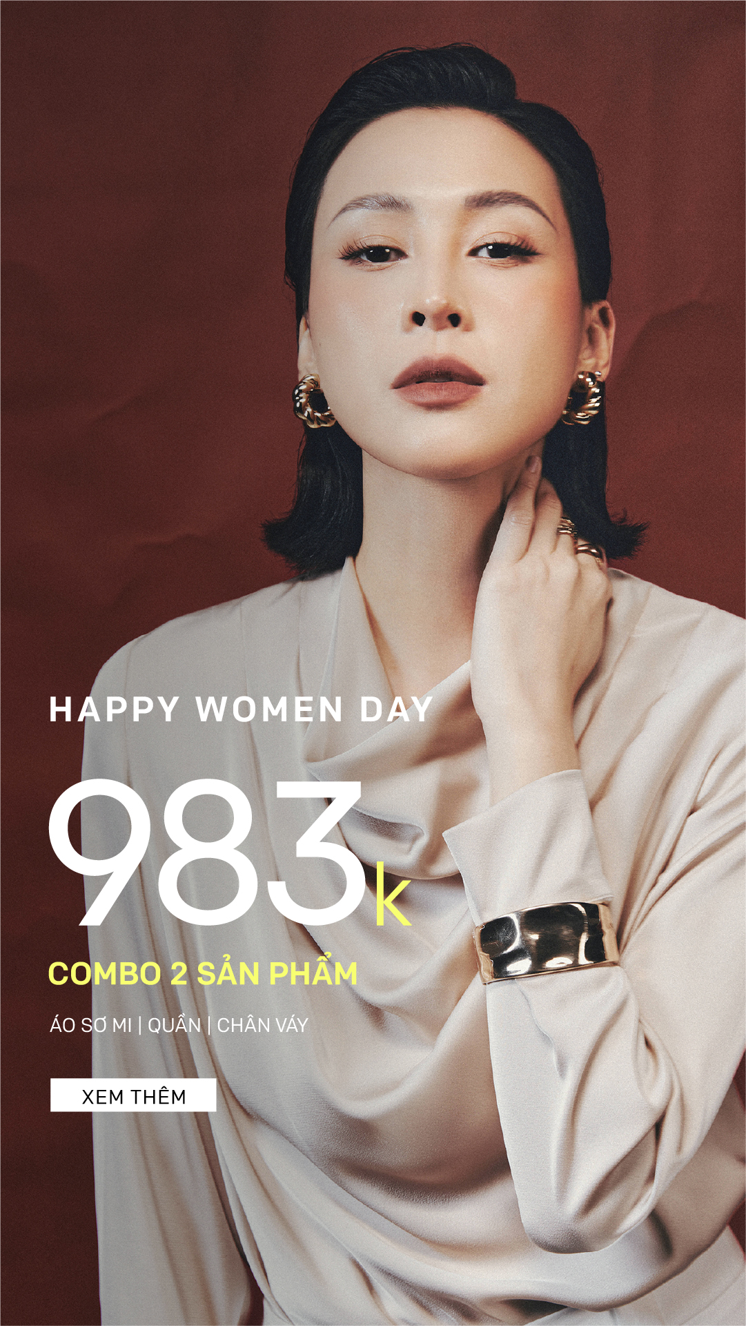 Happy Women's Day | Đồng giá 983K cho combo 2 sản phẩm