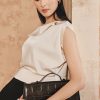 Sơ mi CT đai gấu, bong cổ đính cúc