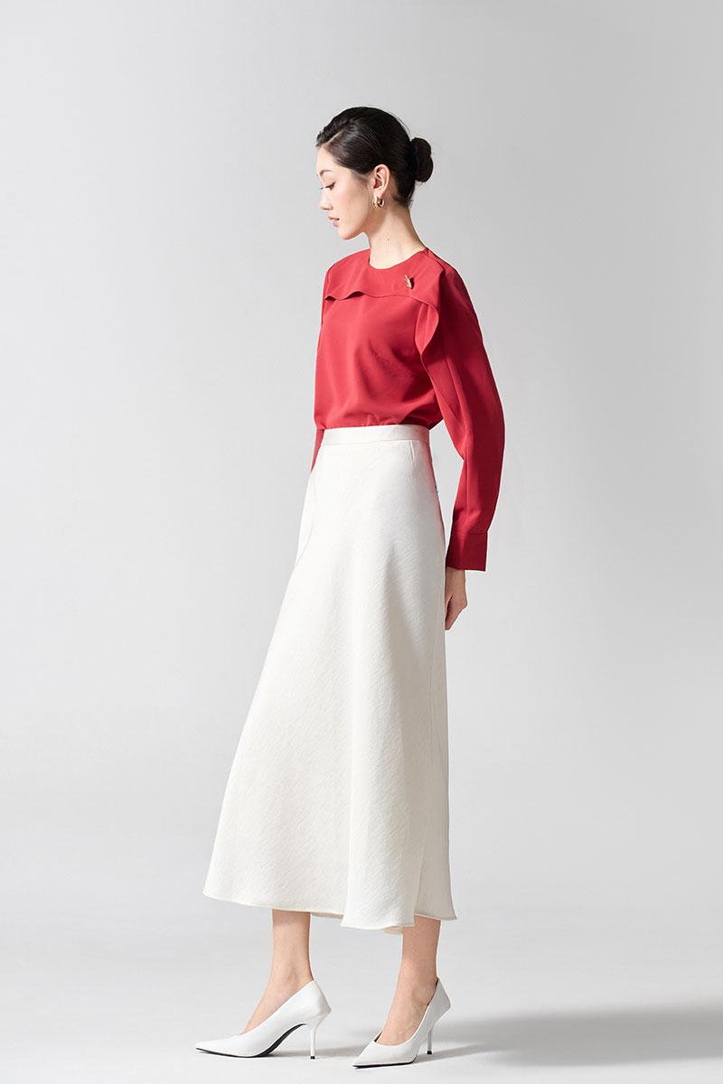 Sơ mi DT kẹp bèo liền tay