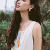 Áo kiểu 2 dây croptop 2 hàng cúc