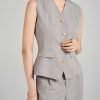 Áo kiểu SN cổ V cá eo sau