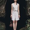 Quần sooc lửng can dây, lệch cạp