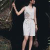 Quần sooc lửng can dây, lệch cạp