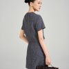 Áo kiểu croptop nắp túi can cầu ngực