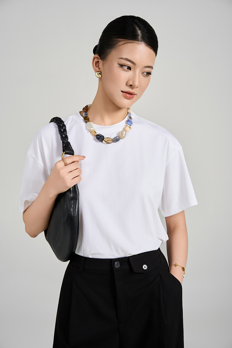 Áo thun CT form rộng can vai
