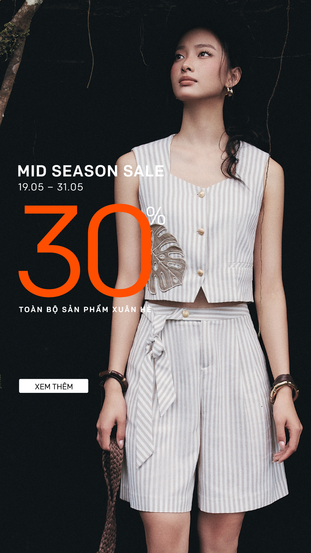 Mid Season sale - 30% toàn bộ sản phẩm Xuân Hè