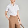 Quần suông cạp cách điệu luồn D