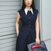 Sơ mi SN bèo vai phối cổ