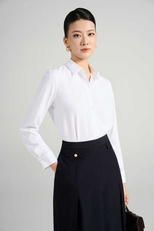 Sơ mi nano DT dáng suông