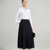 Quần lửng xếp ly súp nắp túi giả