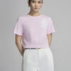 Áo thun CT croptop ngực đính hoa ren
