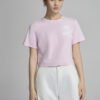 Áo thun CT croptop ngực đính hoa ren