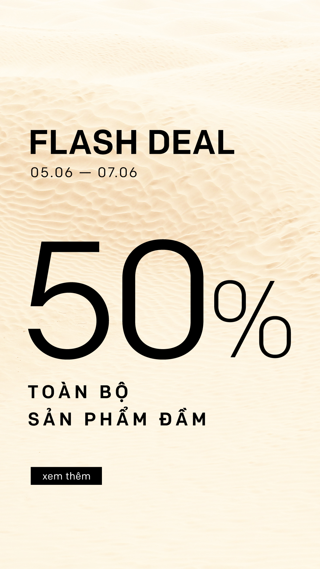 Flash Deal - Sale 50% toàn bộ sản phẩm Đầm