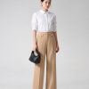 Sơ mi CT Bamboo croptop tay rút nhún
