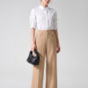 Sơ mi CT Bamboo croptop tay rút nhún
