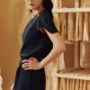Áo kiểu CT vai liền tay cánh hồng