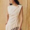 Áo kiểu SN xếp ly tạo form peplum