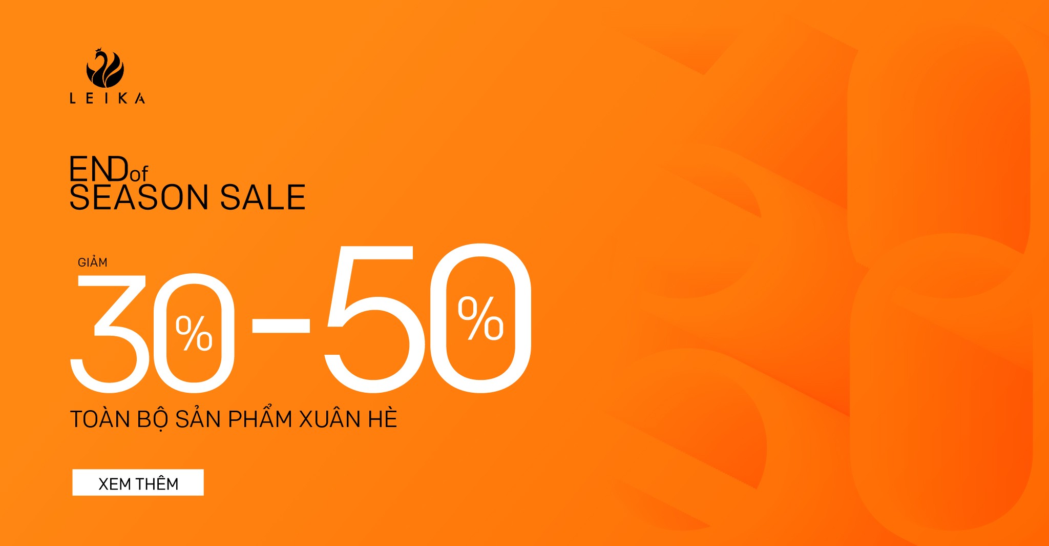End of season sale